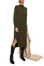 Mango Трикотажное платье VIEIRA с воротником-стойкой ( цвет), артикул 37095939 | Фото 2