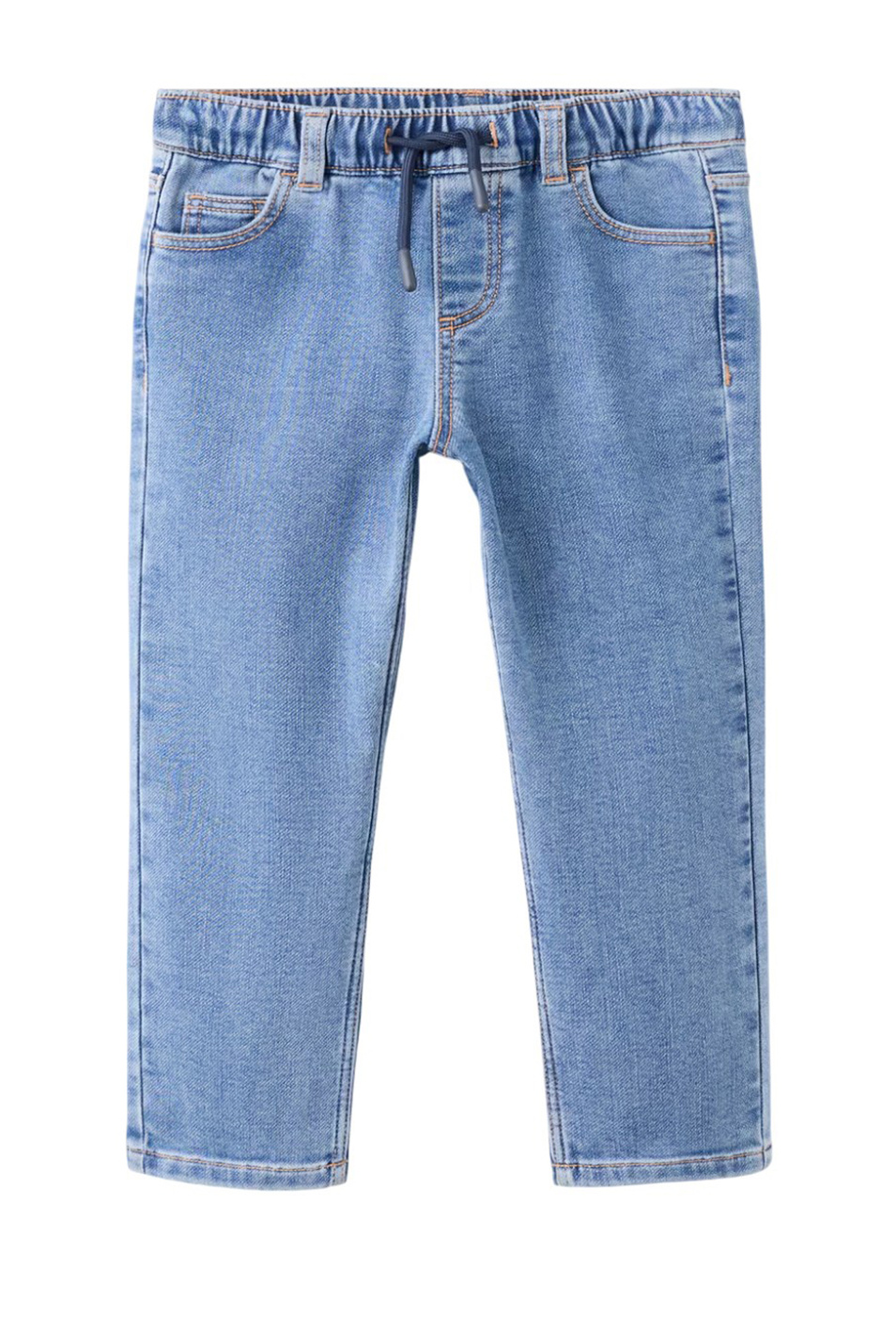 Мальчикам Mango Kids Джинсы PABLO зауженного кроя (цвет ), артикул 27041241 | Фото 1