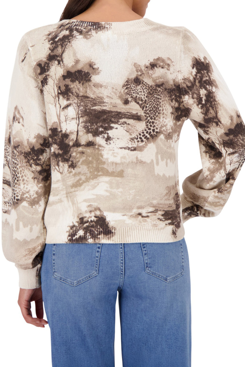 Женский Monari Джемпер со стразами (цвет ), артикул 410382 | Фото 4