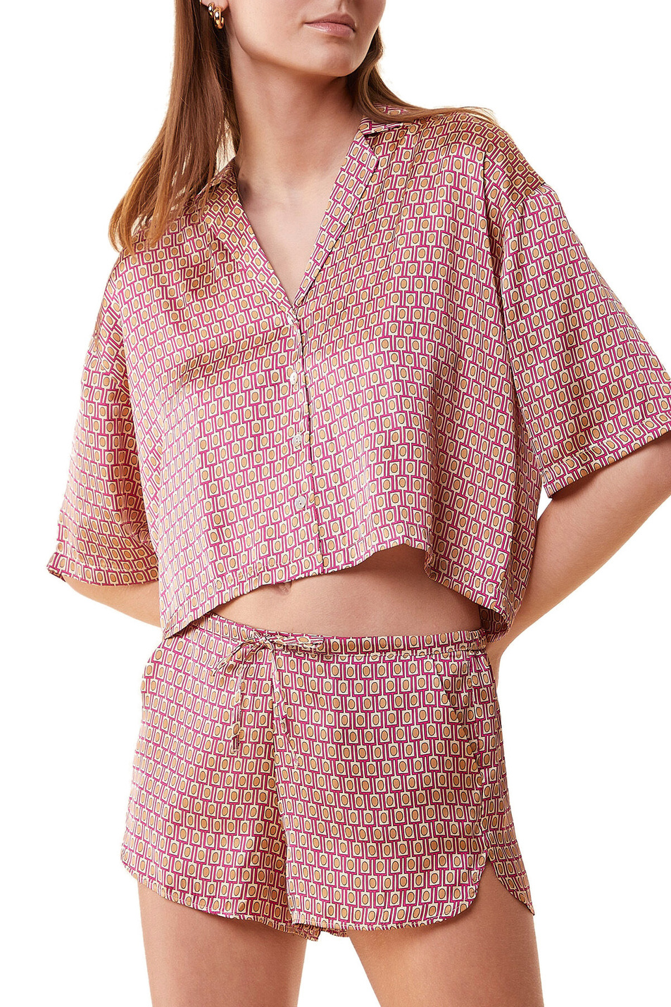 Etam Пижамная рубашка JENNIE с принтом (цвет ), артикул 6533843 | Фото 1