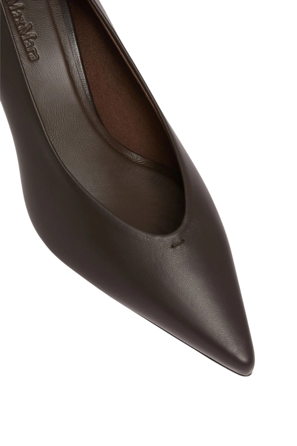 Женский Max Mara Туфли из натуральной кожи наппа (цвет ), артикул 2624526331 | Фото 3