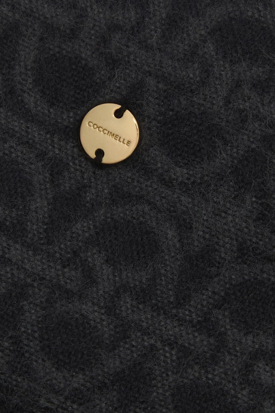 Женский Coccinelle Шарф MONOGRAM WOOL из смесовой шерсти (цвет ), артикул E7RCZ310201 | Фото 2