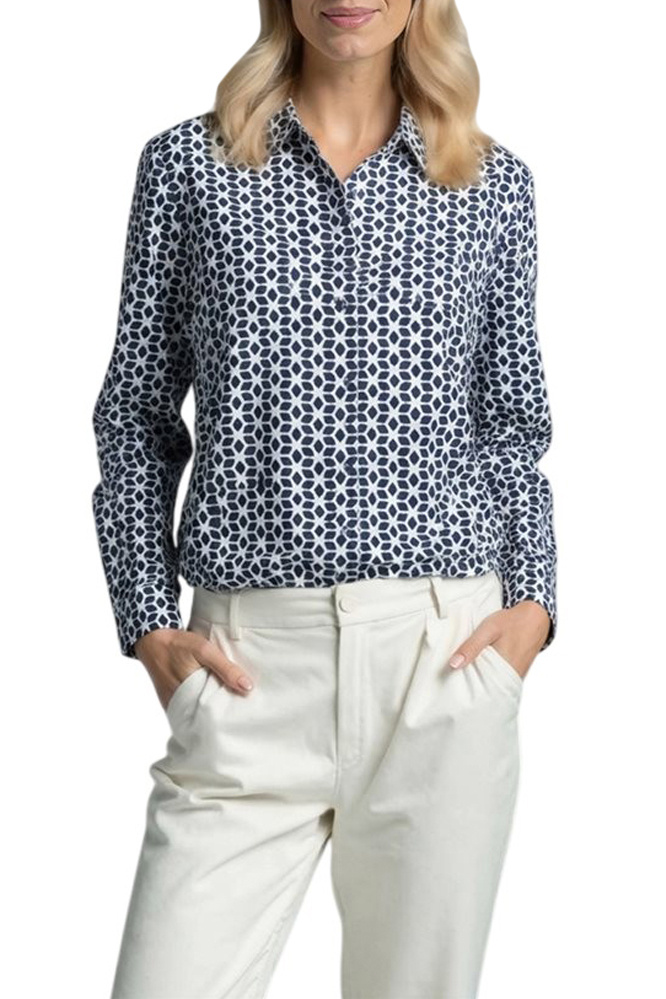 Женский Gerry Weber Рубашка с принтом (цвет ), артикул 916002-54004 | Фото 3
