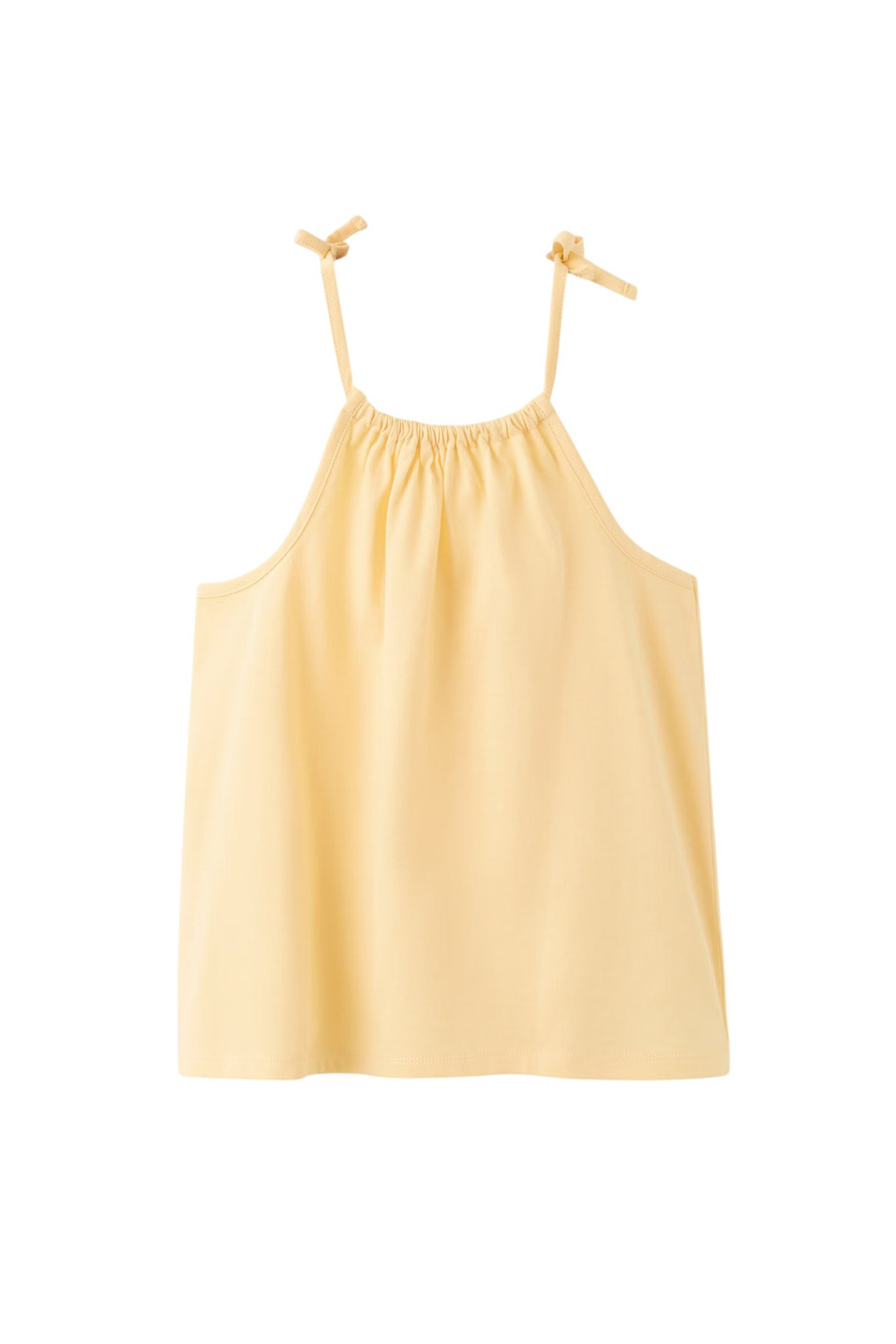 Девочкам Mango Kids Топ SAMY из хлопка (цвет ), артикул 37031381 | Фото 2