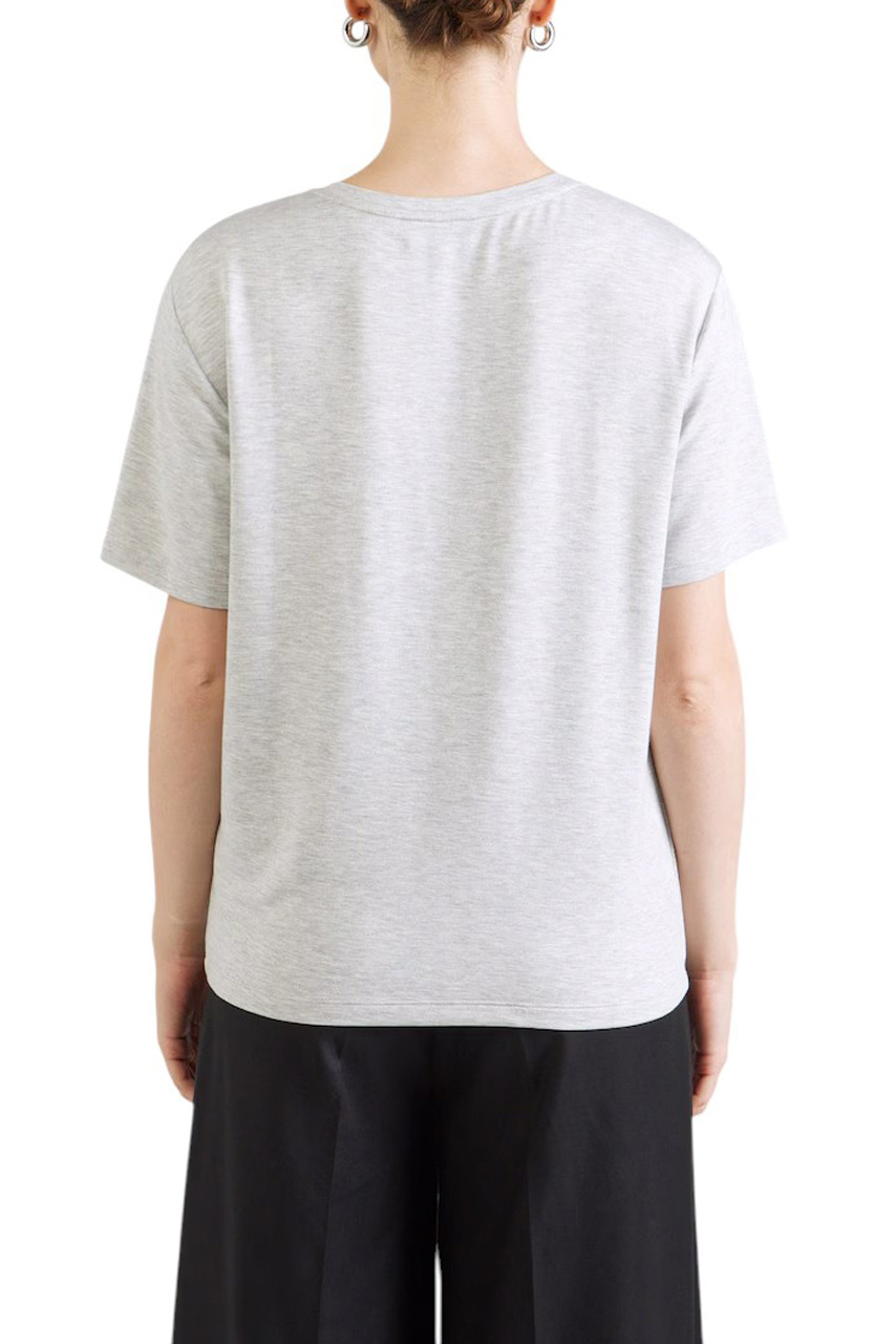 Женский Monari Футболка с принтом и стразами (цвет ), артикул 808806 | Фото 4