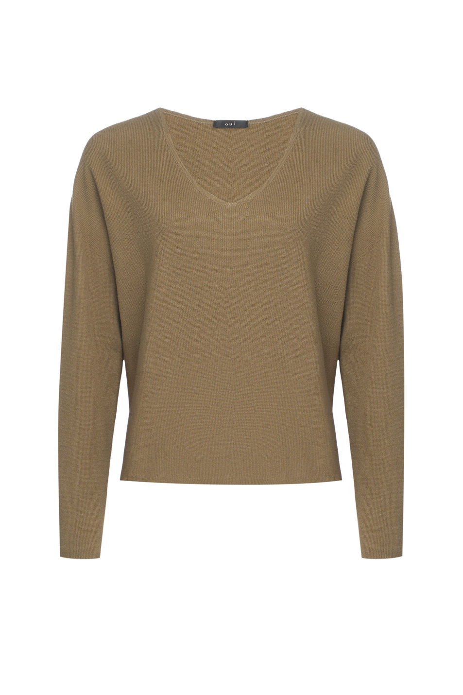 Женский OUI Пуловер однотонный (цвет ), артикул 93708 | Фото 1