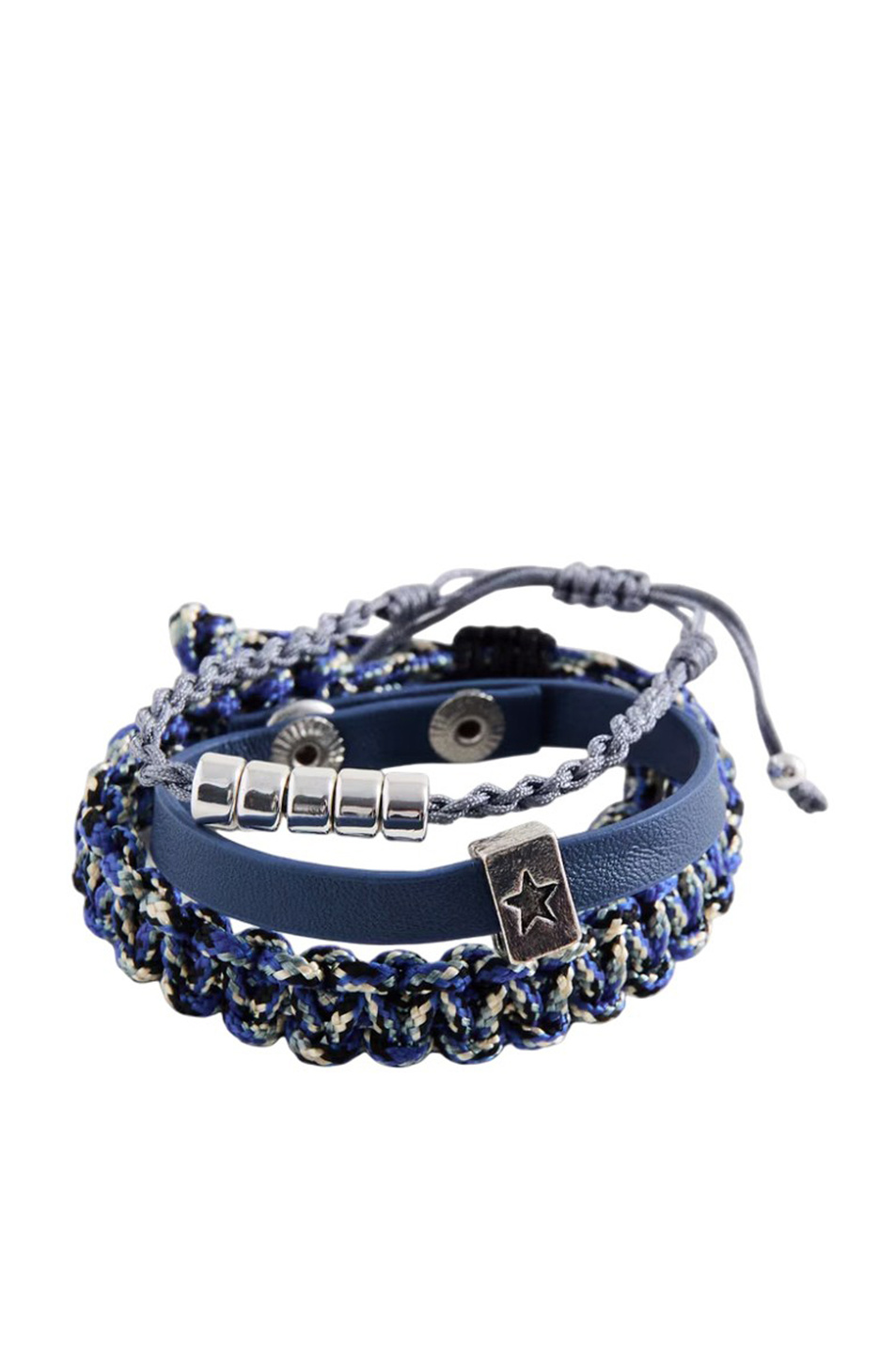 Мальчикам Mango Kids Браслет CUERDI в комплекте из 3 шт (цвет ), артикул 27091201 | Фото 1