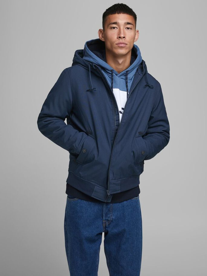 Мужской Jack & Jones Куртка с капюшоном (цвет ), артикул 12173875 | Фото 3