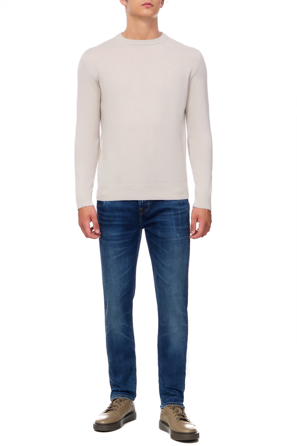 Мужской 7 for all Mankind Джинсы SLIMMY TAPERED (цвет ), артикул JSMXC890PU | Фото 2