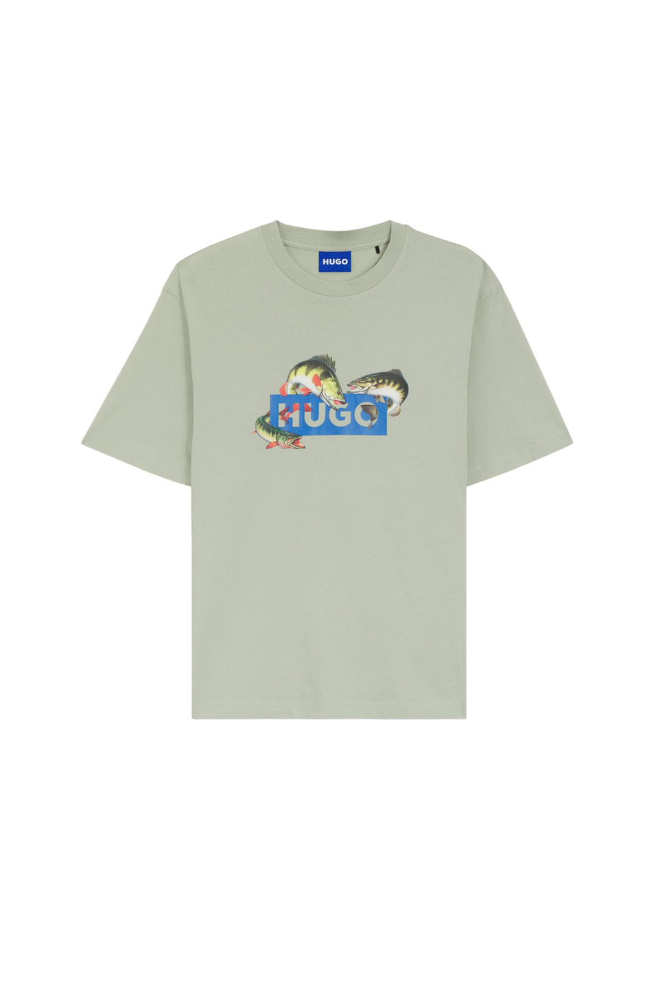 Мужской HUGO Футболка Nalotrix из хлопка (цвет ), артикул 50554349 | Фото 1