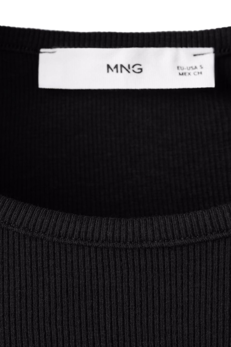 Женский Mango Топ BONI в рубчик (цвет ), артикул 27065830 | Фото 5