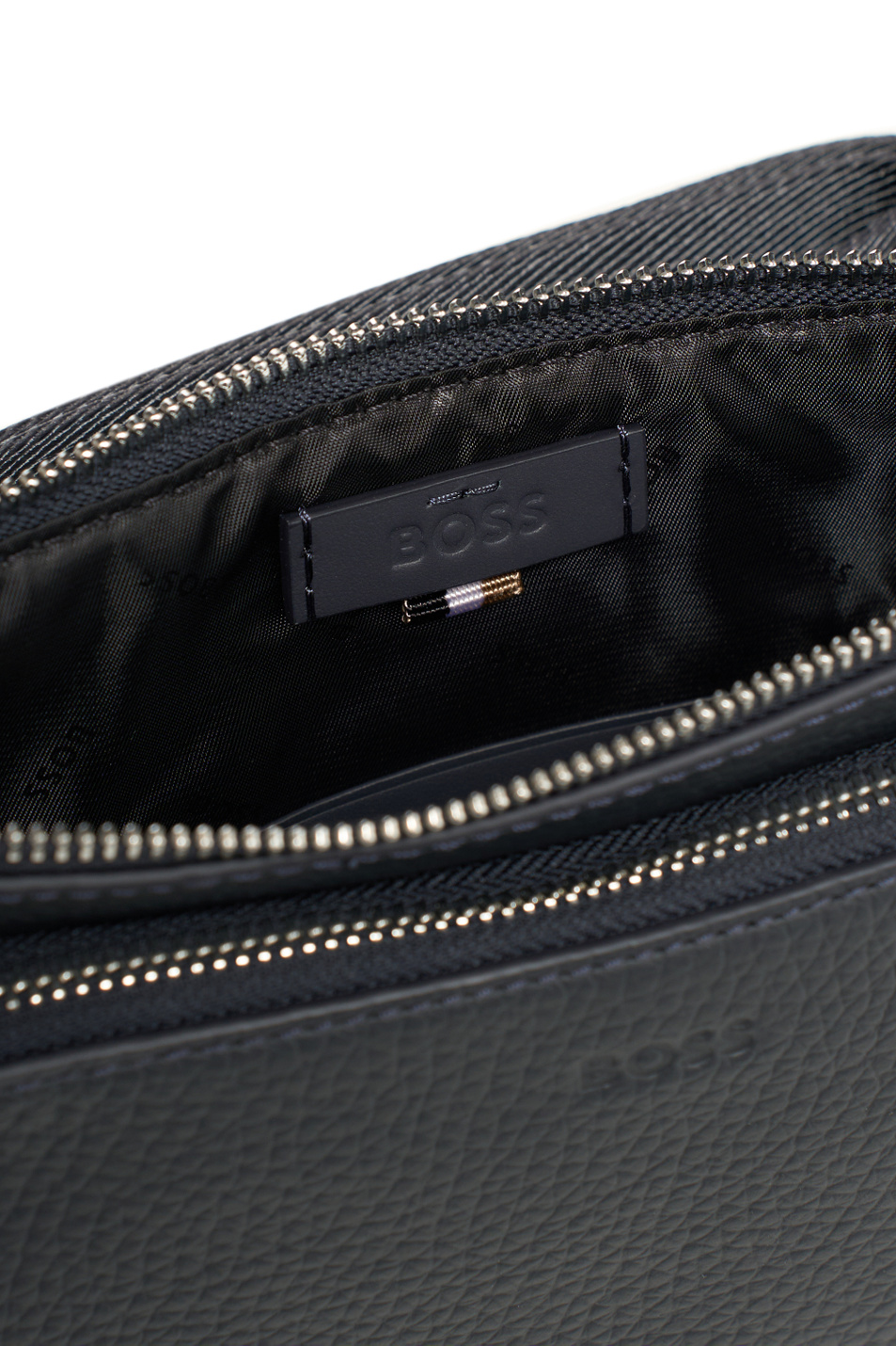Мужской BOSS Сумка кросс-боди из натуральной кожи (цвет ), артикул 50557806 | Фото 5