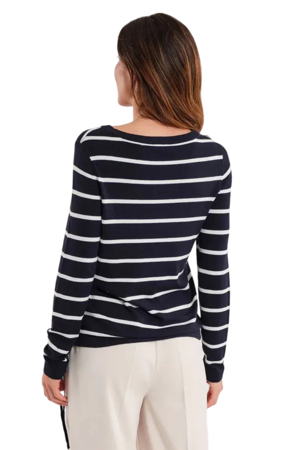 Женский Gerry Weber Джемпер в полоску (цвет ), артикул N76002 | Фото 5