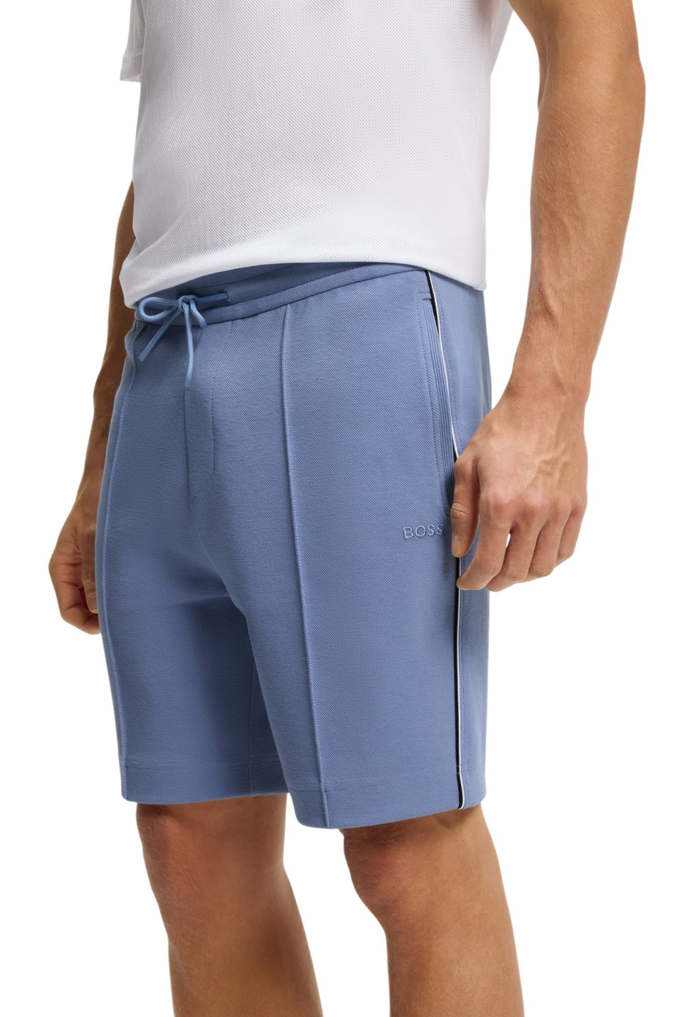 Мужской BOSS Шорты Join из смесового хлопка (цвет ), артикул 50561776 | Фото 5