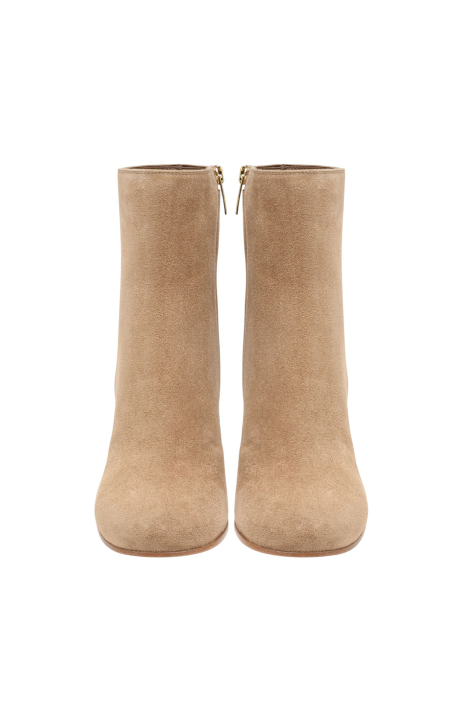 Женский Gianvito Rossi Ботильоны JOELLE из натуральной замши (цвет ), артикул G73065.70RIC.CASCAML | Фото 3
