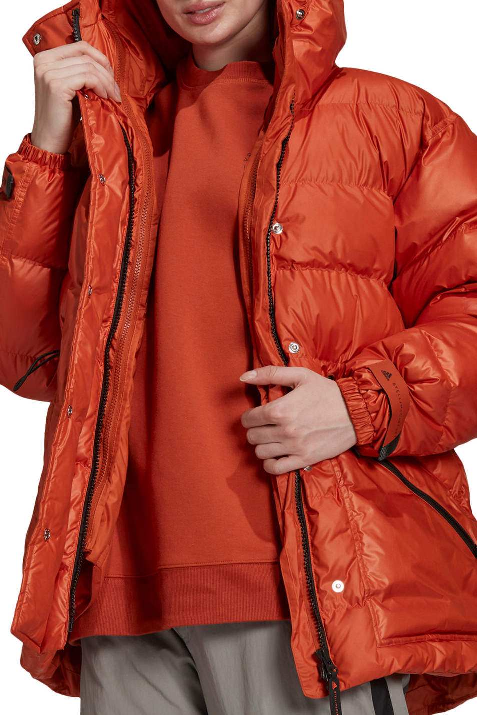 Женский Adidas Стеганая куртка by Stella McCartney (цвет ), артикул GU1601 | Фото 4