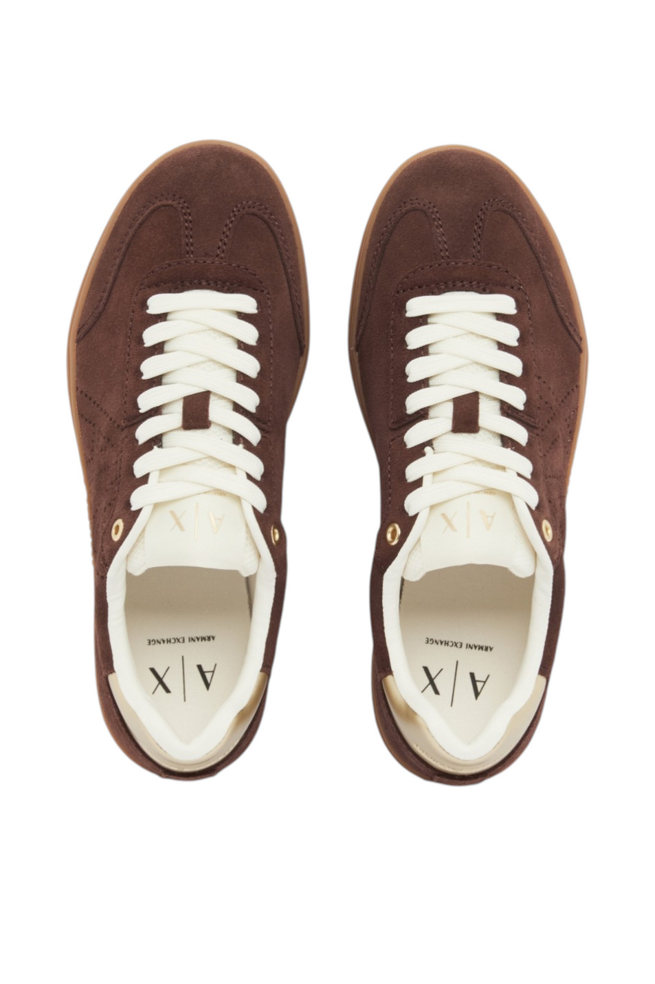 Женский Armani Exchange Кеды из натуральной замши (цвет ), артикул XW002791-AF23058 | Фото 3