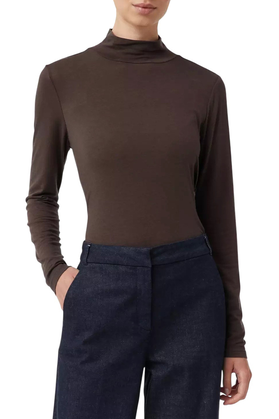 Женский Comma Водолазка однотонная (цвет ), артикул 2175290 | Фото 4