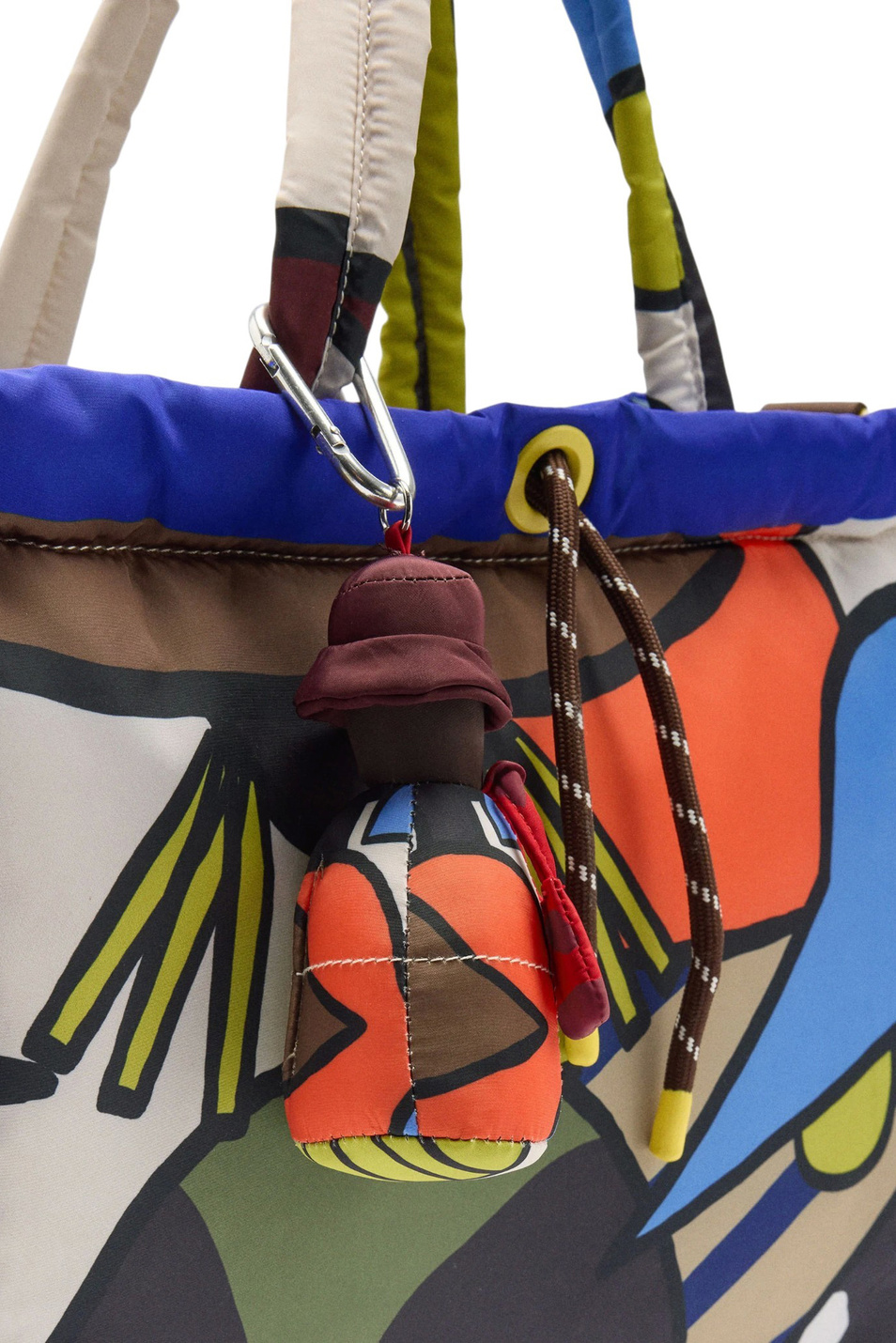 Женский Parfois Сумка-шопер с принтом (цвет ), артикул 246290 | Фото 4