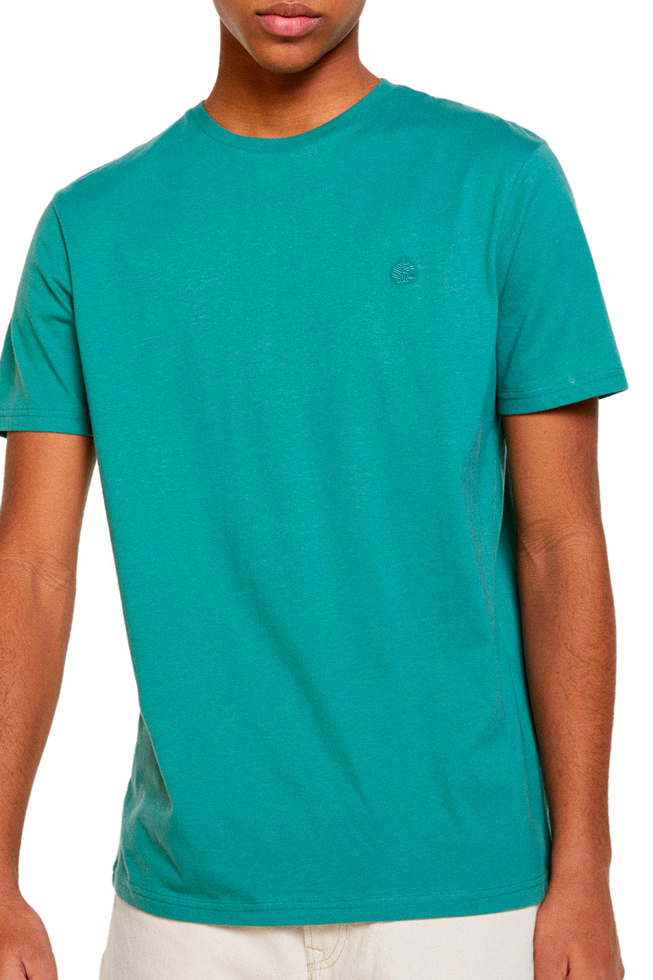 Springfield Однотонная футболка из натурального хлопка (цвет ), артикул 7122219 | Фото 1