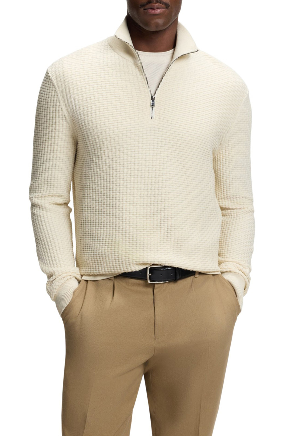 Мужской BOSS Джемпер Ulicio из хлопка (цвет ), артикул 50555118 | Фото 3