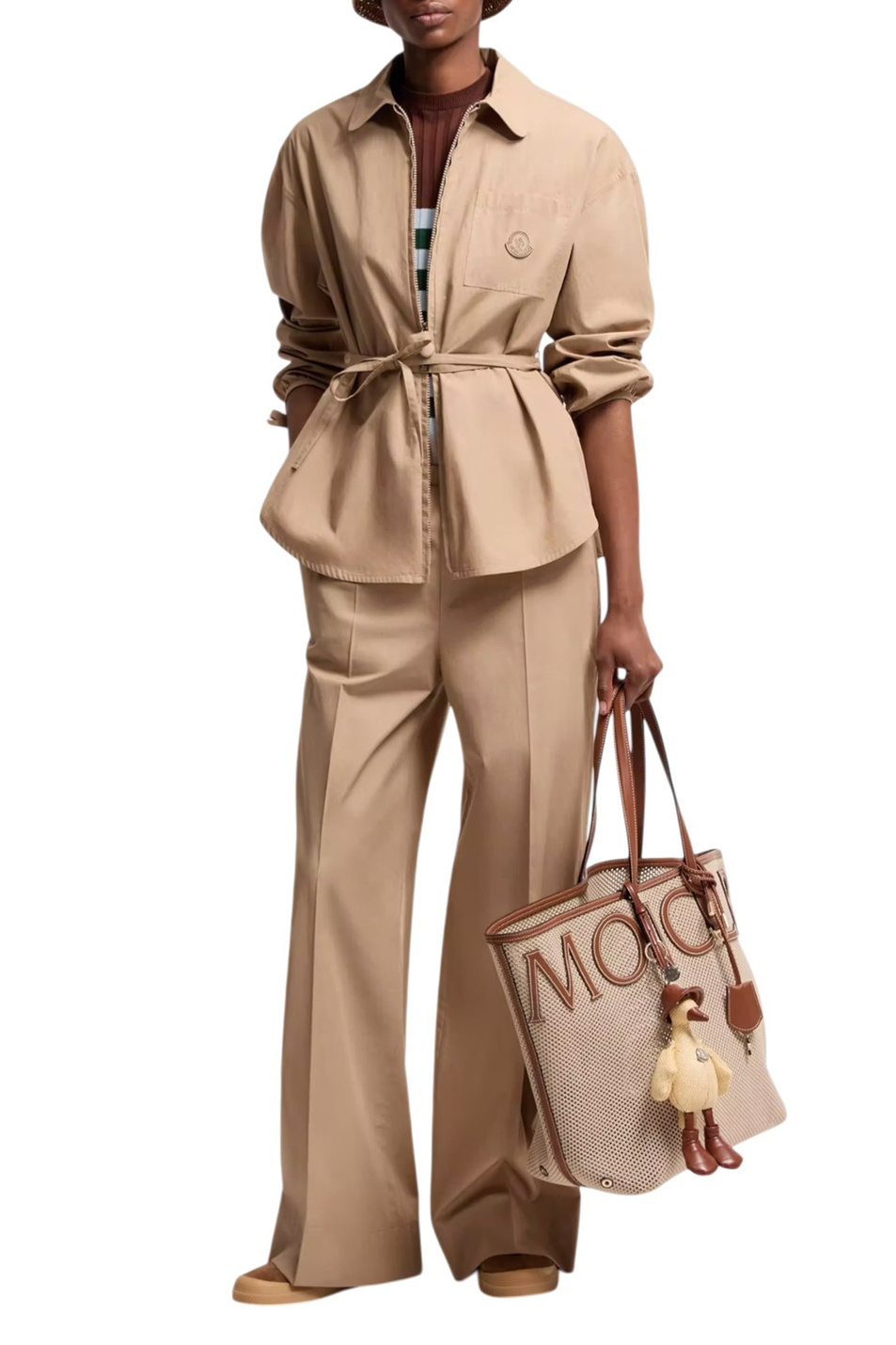 Женский Moncler Брюки из хлопка (цвет ), артикул L10932A00009-597LQ | Фото 2