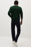 Mango Man Пуловер из натуральной шерсти WILLYV (Зеленый цвет), артикул 77052502 | Фото 5