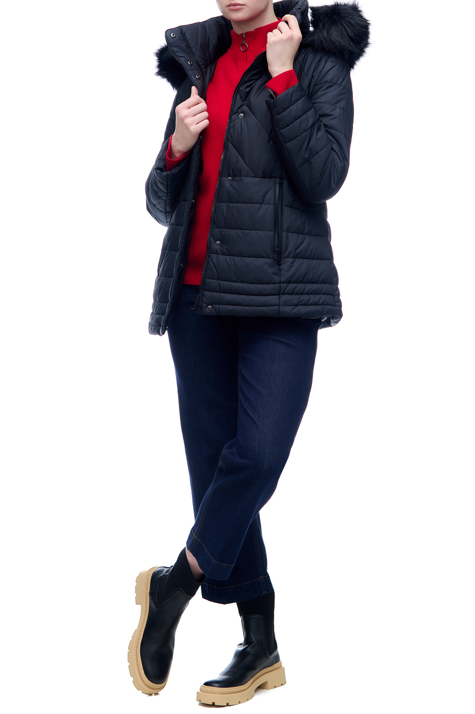 Женский Gerry Weber Куртка на молнии и кнопках (цвет ), артикул 650218-31132 | Фото 2