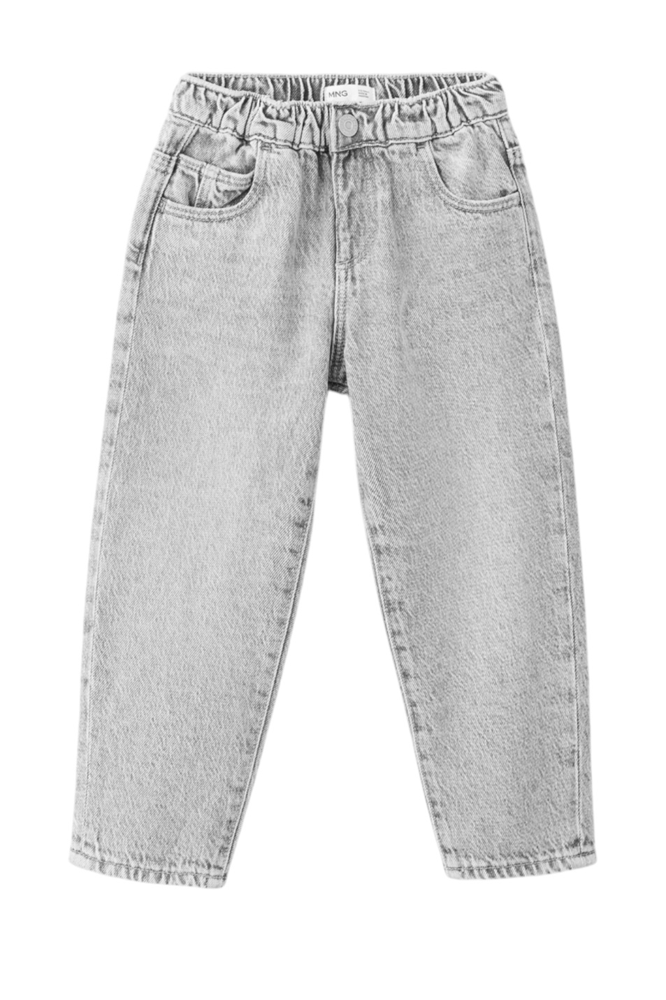 Мальчикам Mango Kids Джинсы THIAGO из хлопка (цвет ), артикул 37083281 | Фото 1