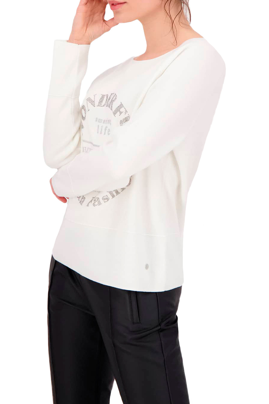 Monari Пуловер свободного кроя с принтом (цвет ), артикул 805673 | Фото 5