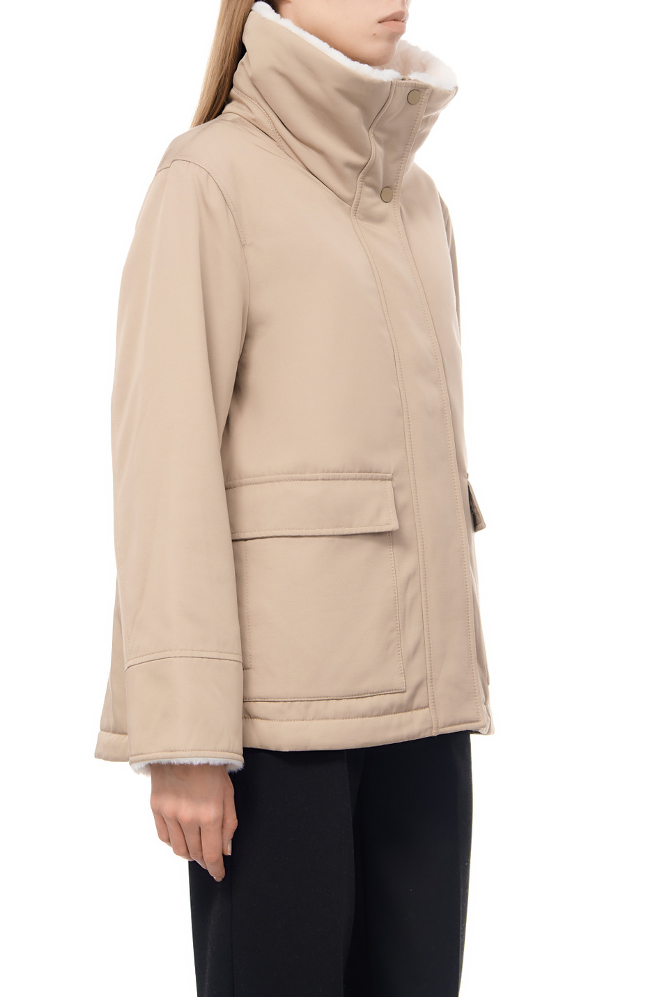 Женский Gerry Weber Куртка с высоким воротником без капюшона (цвет ), артикул 250205-31159 | Фото 6