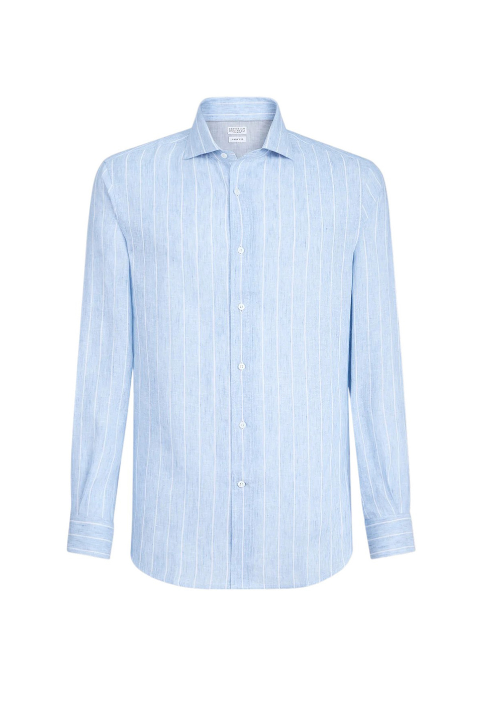 Мужской Brunello Cucinelli Рубашка изо льна (цвет ), артикул MA6860627 | Фото 1