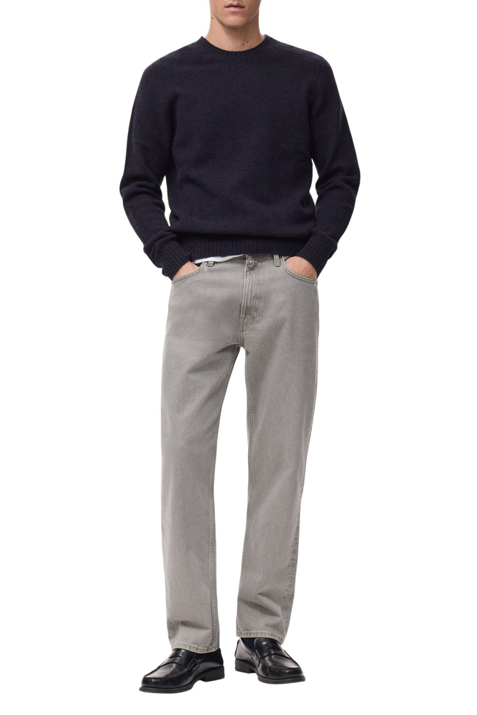 Мужской Mango Man Джемпер LOTUS с круглым вырезом (цвет ), артикул 17077895 | Фото 2