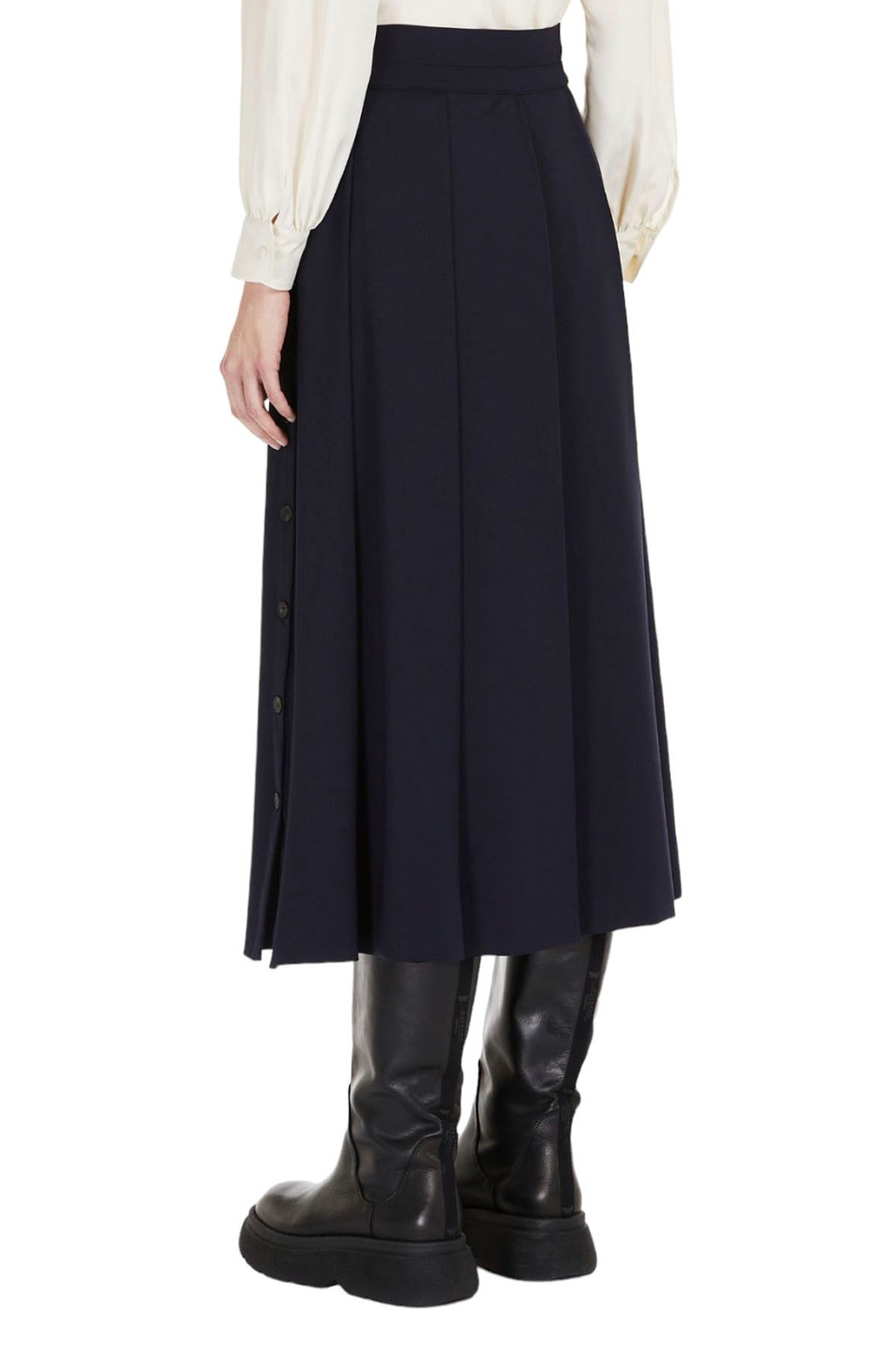 Женский Weekend Max Mara Юбка OSIRIDE из смесовой шерсти (цвет ), артикул 2351061233 | Фото 4