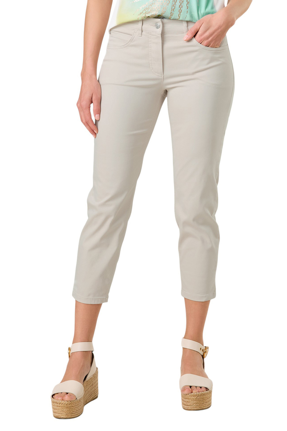 Женский Gerry Weber Джинсы укороченные (цвет ), артикул 925055-66942-SOLINE BEST4 | Фото 4
