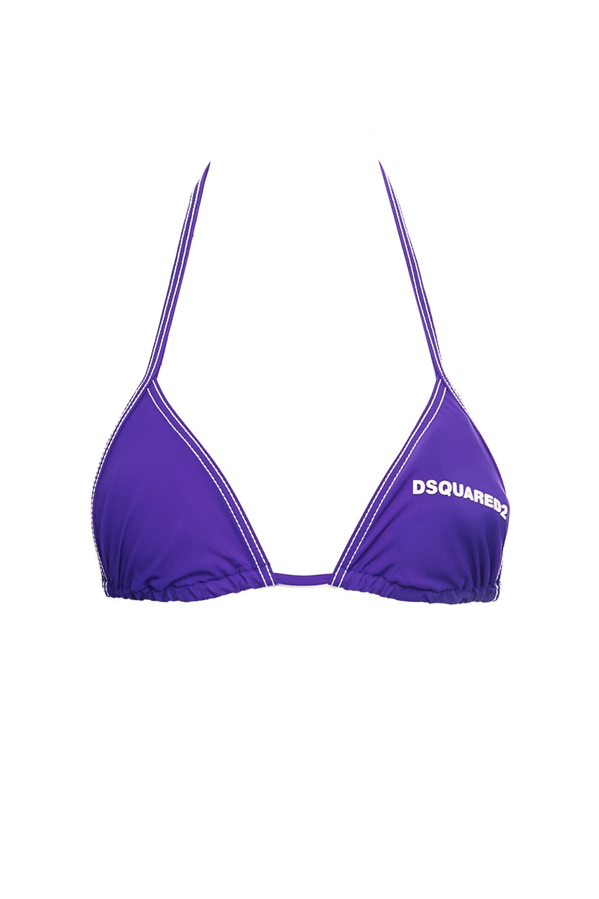 Бюстгальтер купальный с логотипом|Основной цвет:Фиолетовый|Артикул:D6BX63370 | Фото 1