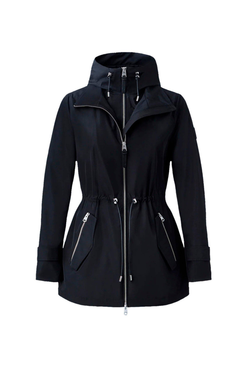 Куртка MELANY с кулиской|Основной цвет:Черный|Артикул:P001775 | Фото 1
