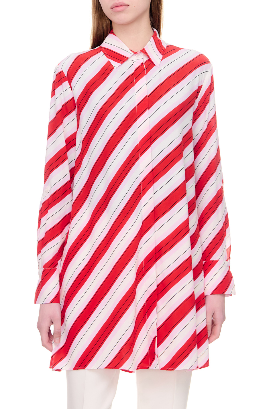 Женский Gerry Weber Рубашка с разрезами по бокам (цвет ), артикул 160015-31412 | Фото 4