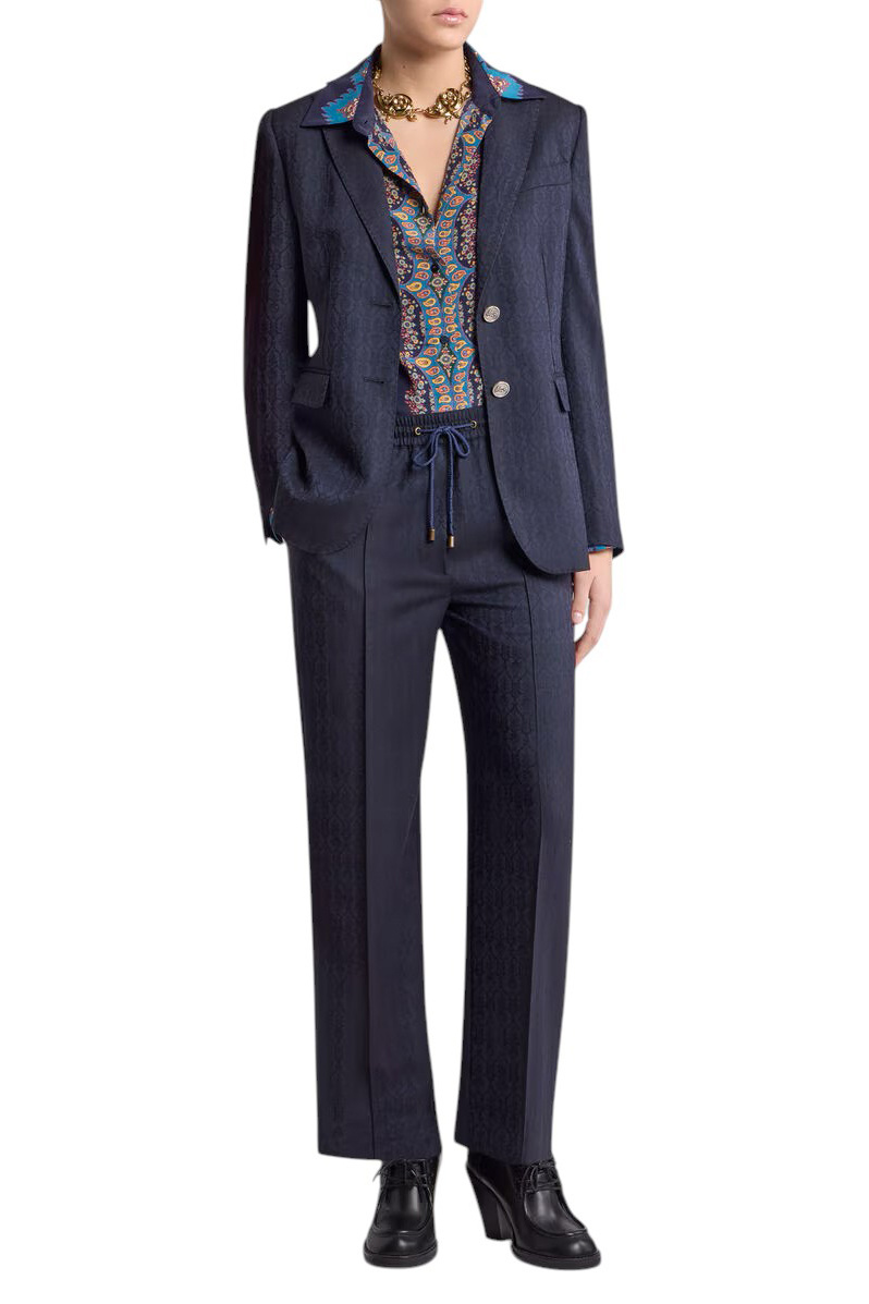 Женский Etro Брюки из шерсти (цвет ), артикул WREA005599TJ248B0665 | Фото 2