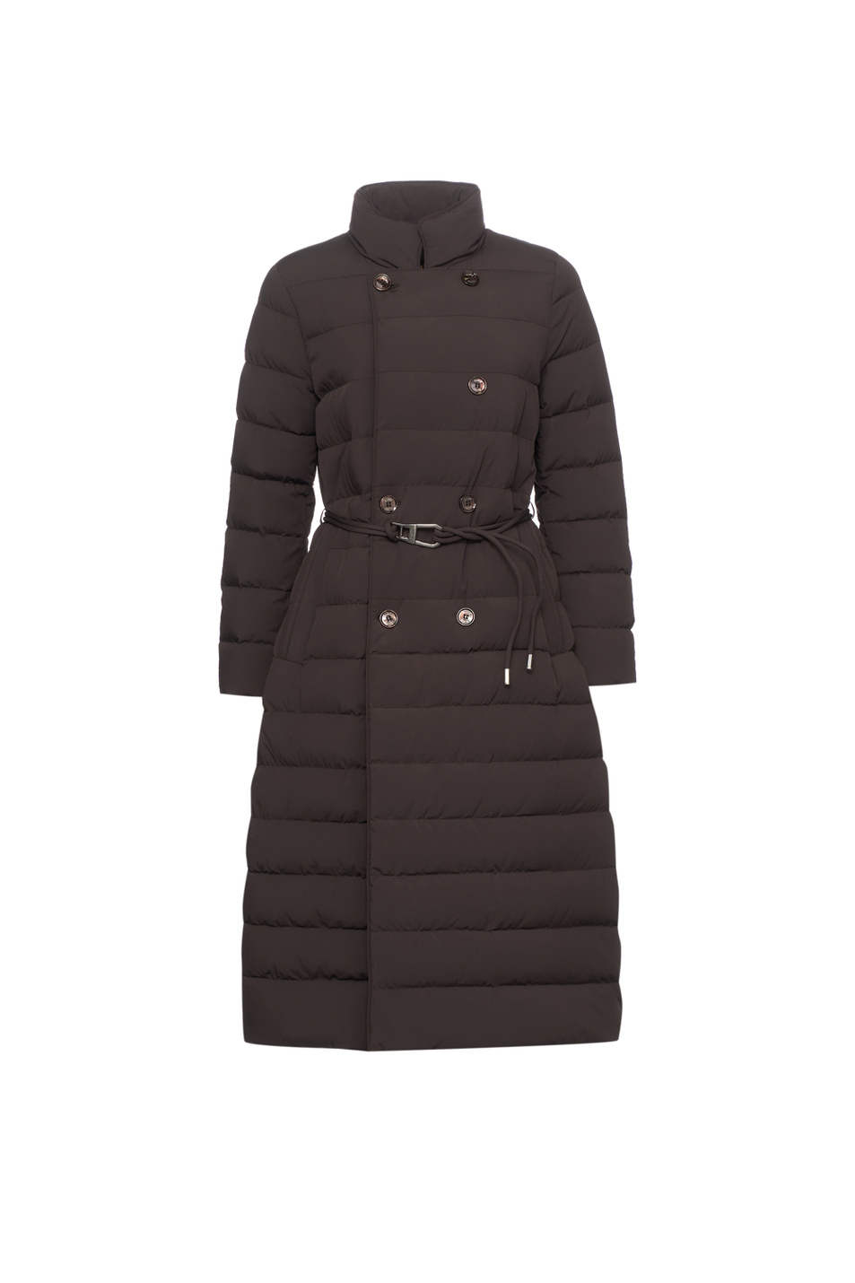 Пальто RAELY-KN с поясом|Основной цвет:Коричневый Женский MooRER Пальто RAELY-KN с поясом (цвет ), артикул MODPI100238-TEPA009-RAELY | Фото 1