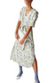 iBLUES Платье BAGLIO с V-образным вырезом и поясом ( цвет), артикул 2372210131 | Фото 3