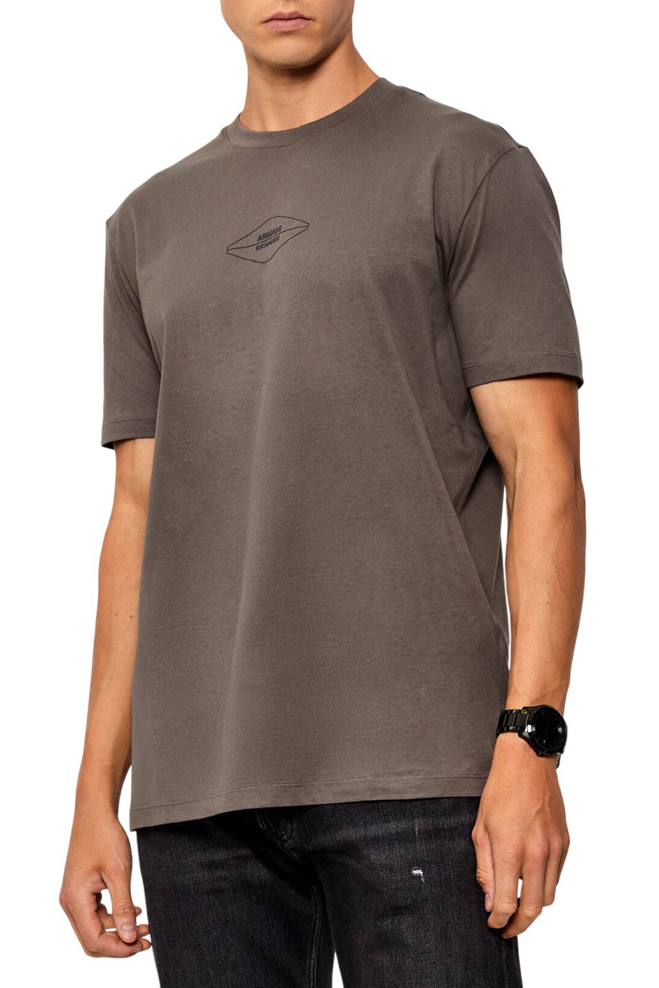 Мужской Armani Exchange Футболка из хлопка (цвет ), артикул XM001442-AF10358 | Фото 4
