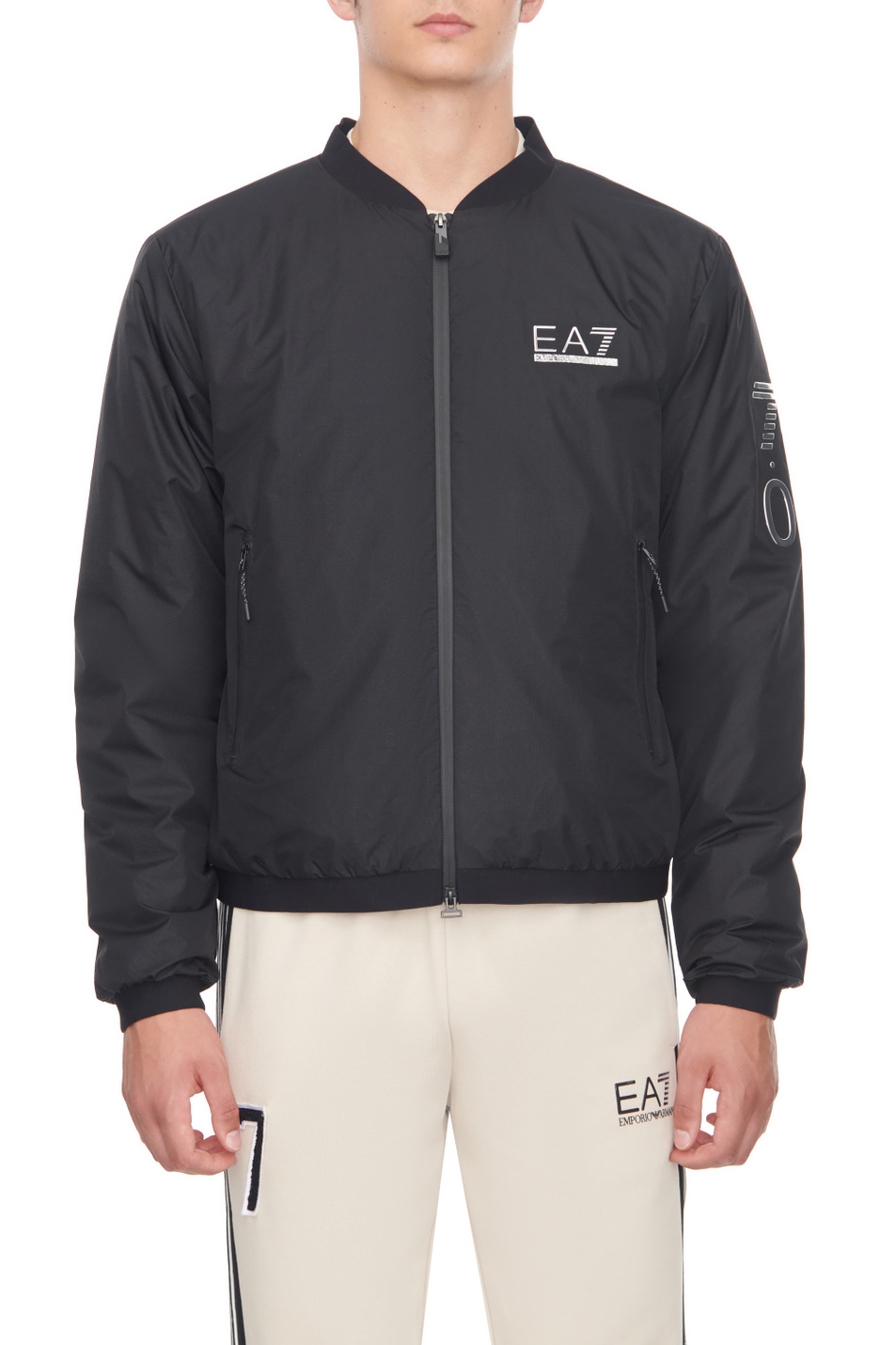 Мужской EA7 Куртка с логотипом (цвет ), артикул 6RPB12-PN4UZ | Фото 1