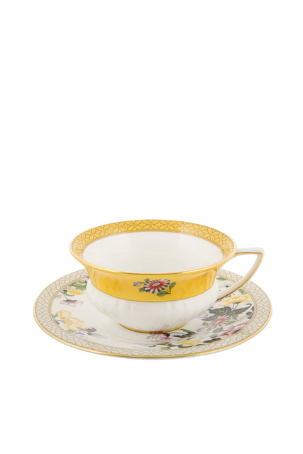 Чашка с блюдцем Primrose 150 мл|Основной цвет:Желтый|Артикул:40024020 | Фото 1