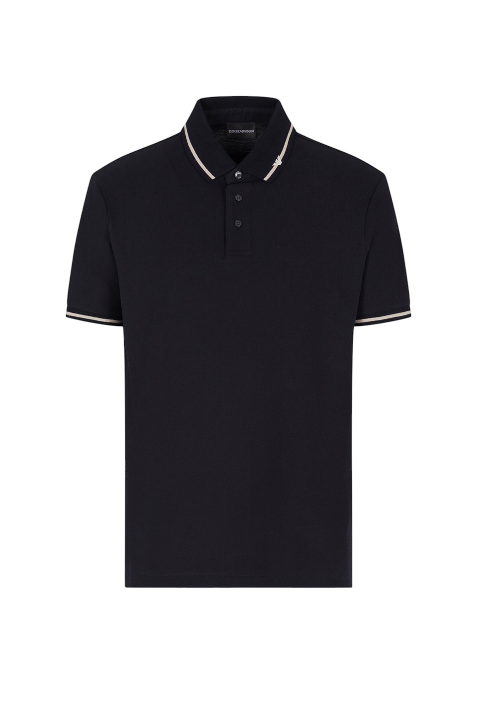 Мужской Emporio Armani Поло из хлопка (цвет ), артикул EM003003-AF10497 | Фото 1
