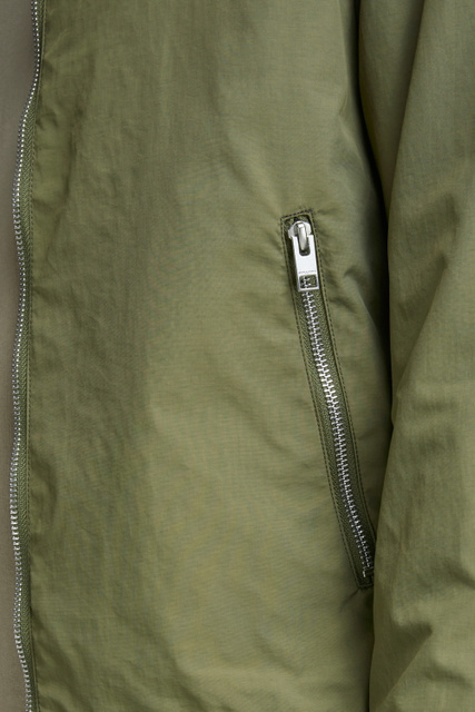Куртка-бомбер|Основной цвет:Хаки|Артикул:12165203 | Фото 2