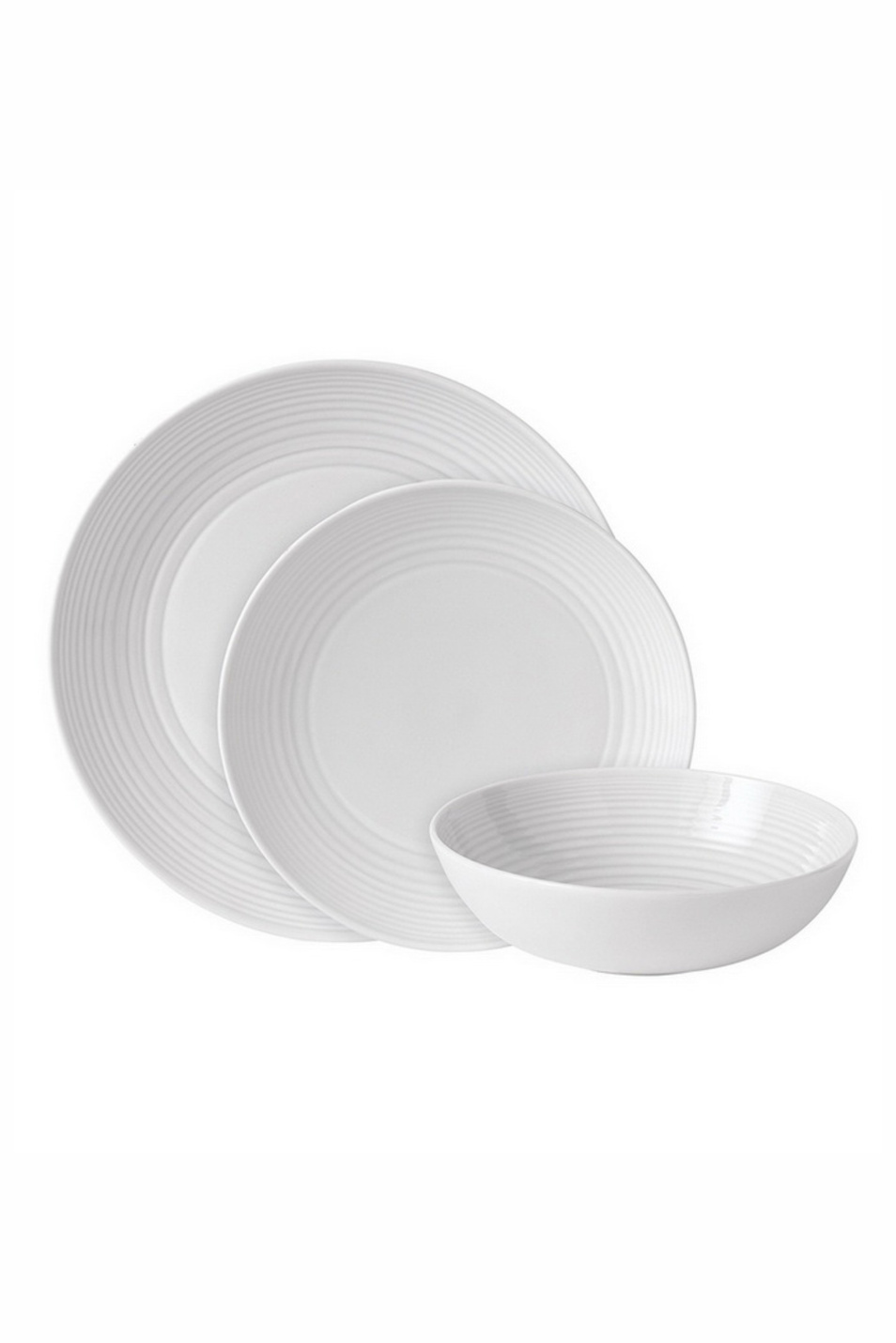 Не имеет пола Wedgwood Набор посуды Gordon Ramsay Maze White 12 предметов (цвет ), артикул GRMZWH22417 | Фото 1