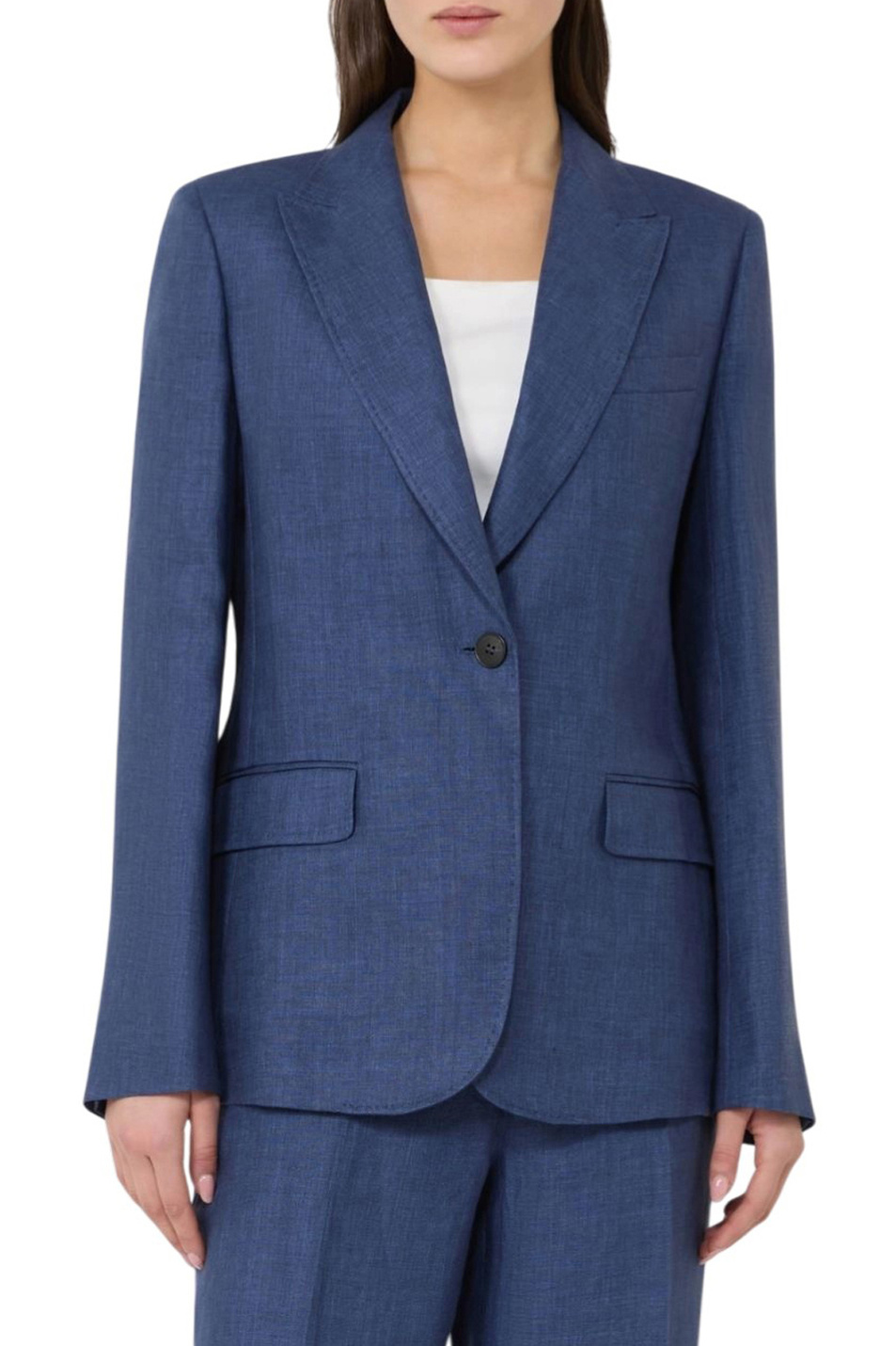 Женский Weekend Max Mara Пиджак NALUT из льна (цвет ), артикул 2615041072 | Фото 3