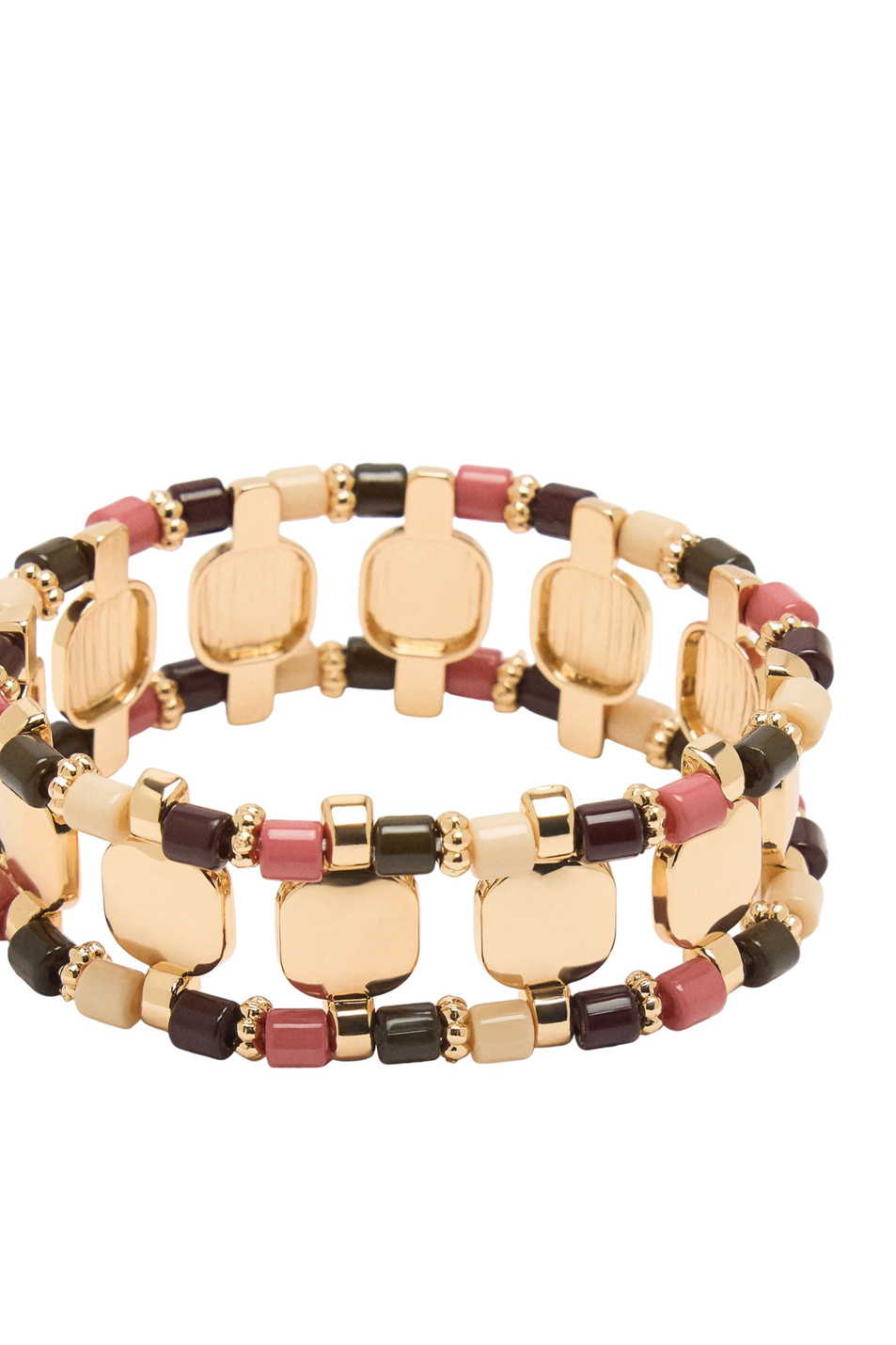 Браслет эластичный|Основной цвет:Разноцветный Женский Parfois Браслет эластичный (цвет ), артикул 170938 | Фото 2