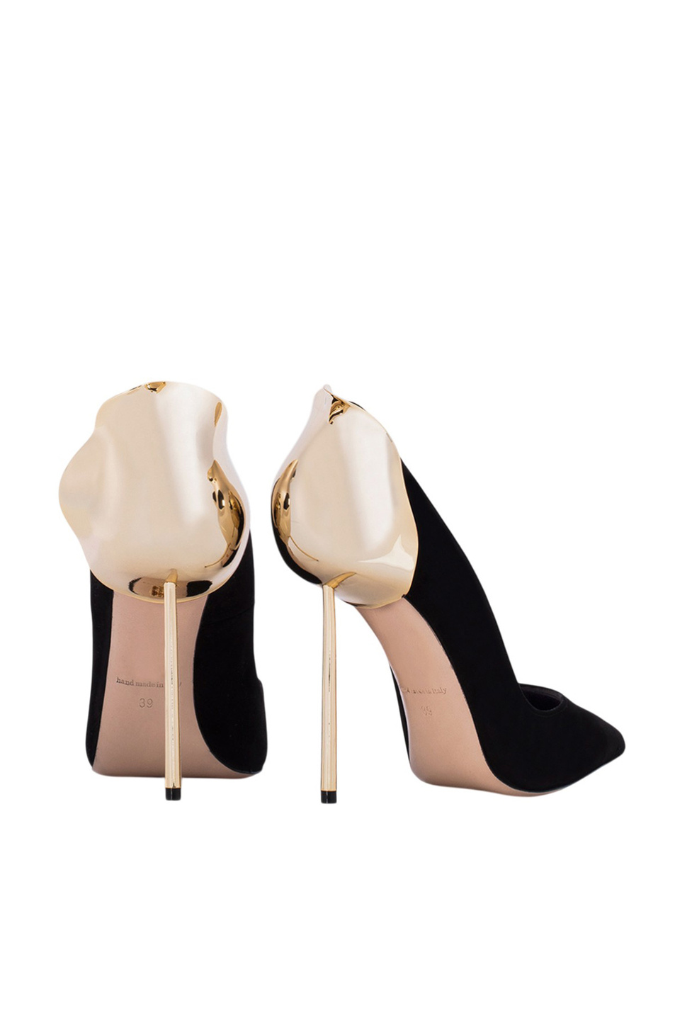 Туфли Petalo из натуральной замши|Основной цвет:Черный Женский Le Silla Туфли Petalo из натуральной замши (цвет ), артикул 3110M100G3PPVEL212 | Фото 3